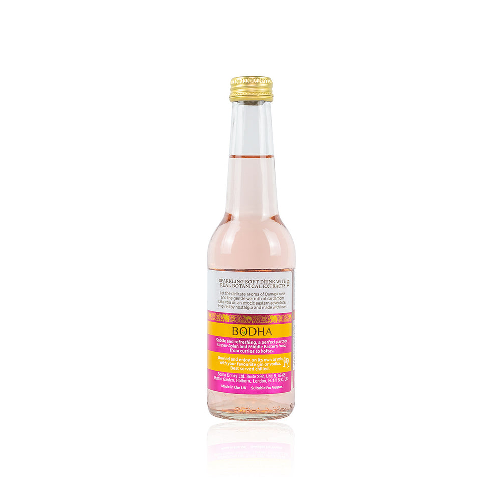 Rose with a hint of cardamom - Bottle 275ml - Pack of 12